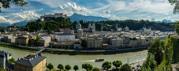 Fototapeta na wymiar Salzburg panorama