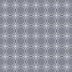 Seamless abstract geometric vintage octagon pattern