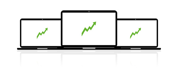 Laptop Banner - Kurs Aufstieg