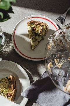 Zucchini tart