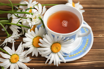 Tea with chamomile
