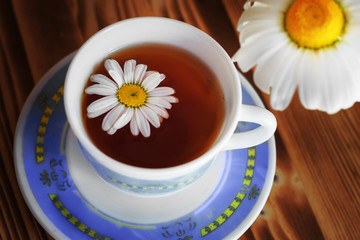 Tea with chamomile