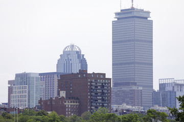 Fototapeta na wymiar Buildings at Boston MA USA