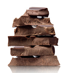 chocolate sweet food dessert stack syrup