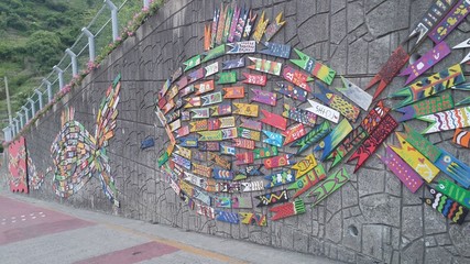Art on street walls