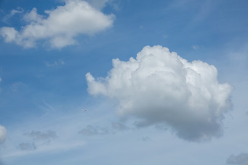 Blue sky background