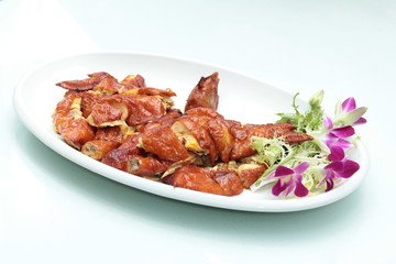 Fototapeta premium grilled chicken