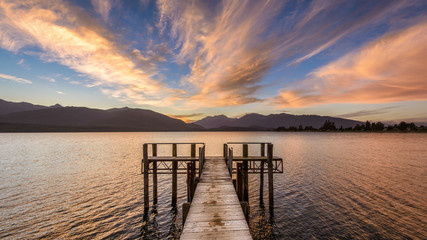 Lake Te Anau Sunset