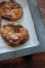 fresh baked homemade cookies