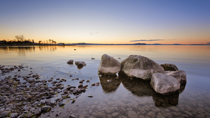 Lake Taupo Sunset