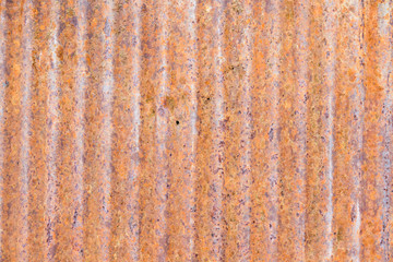 Rusty Zinc Texture Wall