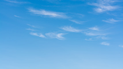 blue sky with clouds