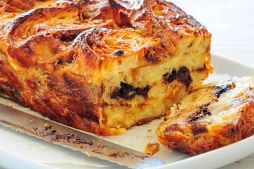 homemade cake croissant fresh baked