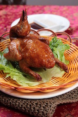 roasted pigeon