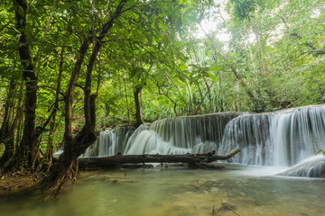 Huai Mae Khamin Waterfall, Kanchanaburi, Thailand