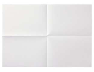 白い紙/クリッピングパス付き