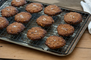 fresh baked homemade cookies