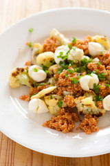 Balanced meal with quinoa