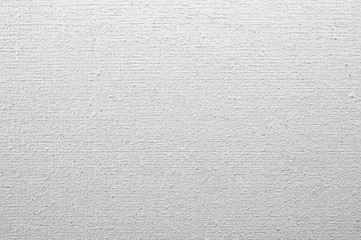 Canvas texture closeup view. White background