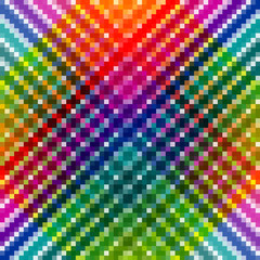 Abstract colorful mosaic pattern