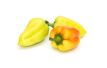 Bell pepper on white background