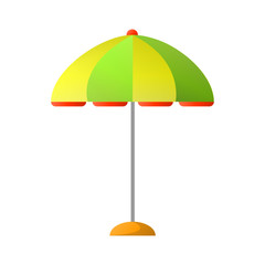 Summer umbrella to create shade in hot day