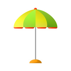 Obraz premium Summer umbrella to create shade in hot day