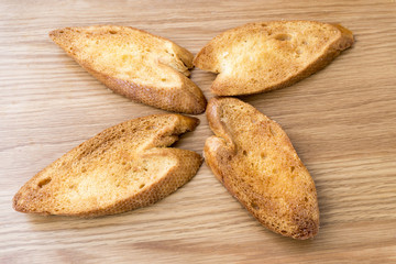 Naklejka premium Sliced bread