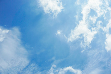 Clouds with blue sky