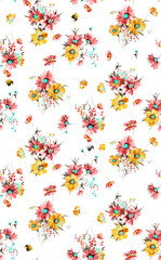 floral textile pattern
