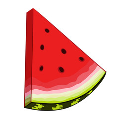 Slice Of Fresh Watermelon