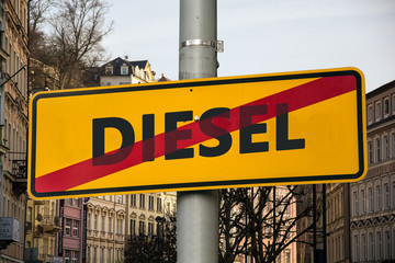 Obraz premium Dieselverbot 02 - 32
