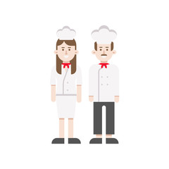 Chef icon vector illustration