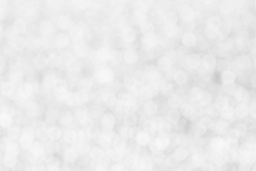 Abstract glitter light soft focus and Blurred bokeh circles for Christmas background