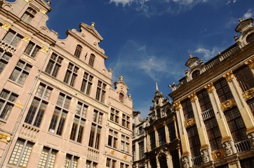 Fototapeta na wymiar Grand-Place de Bruxelles (Belgique)
