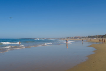 Beach of La Barrosa, Sancti Petri, Cádiz, Spain