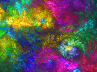 Obraz na płótnie Canvas Abstract fractal background 3D rendering