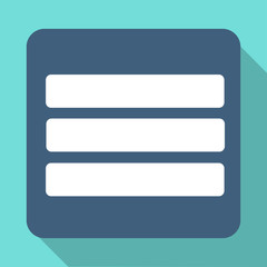 Fototapeta premium Website Icon Hamburger Menü