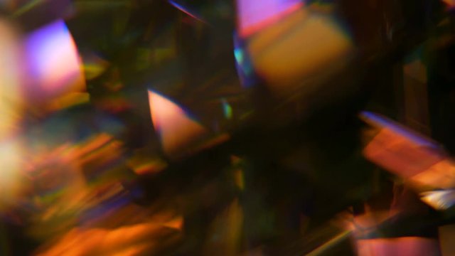 rotating stained glass prism