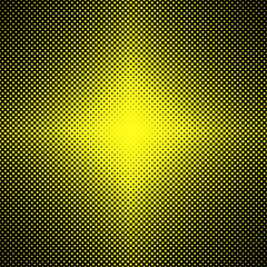 Abstract halftone dot pattern background - vector illustration from circles in varying sizes