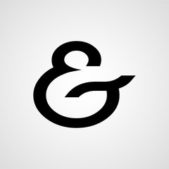 Creative ampersand