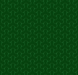 Green Seamless Web Geometric  Pattern.