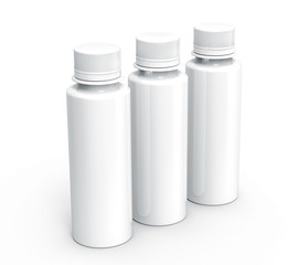 Plastic bottle for drinks