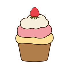 Cupcake sweet dessert