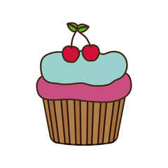 Cupcake sweet dessert