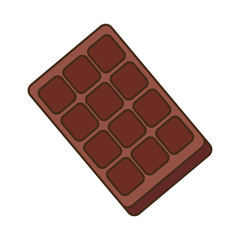 Sweet chocolate bar