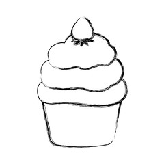 Cupcake sweet dessert