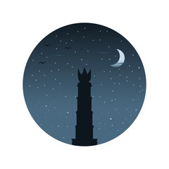 Naklejka premium Indonesia icon logo illustration