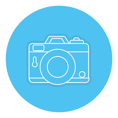 photographic camera isolated icon vector illustration design