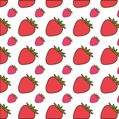 Strawberry sweet fruit background